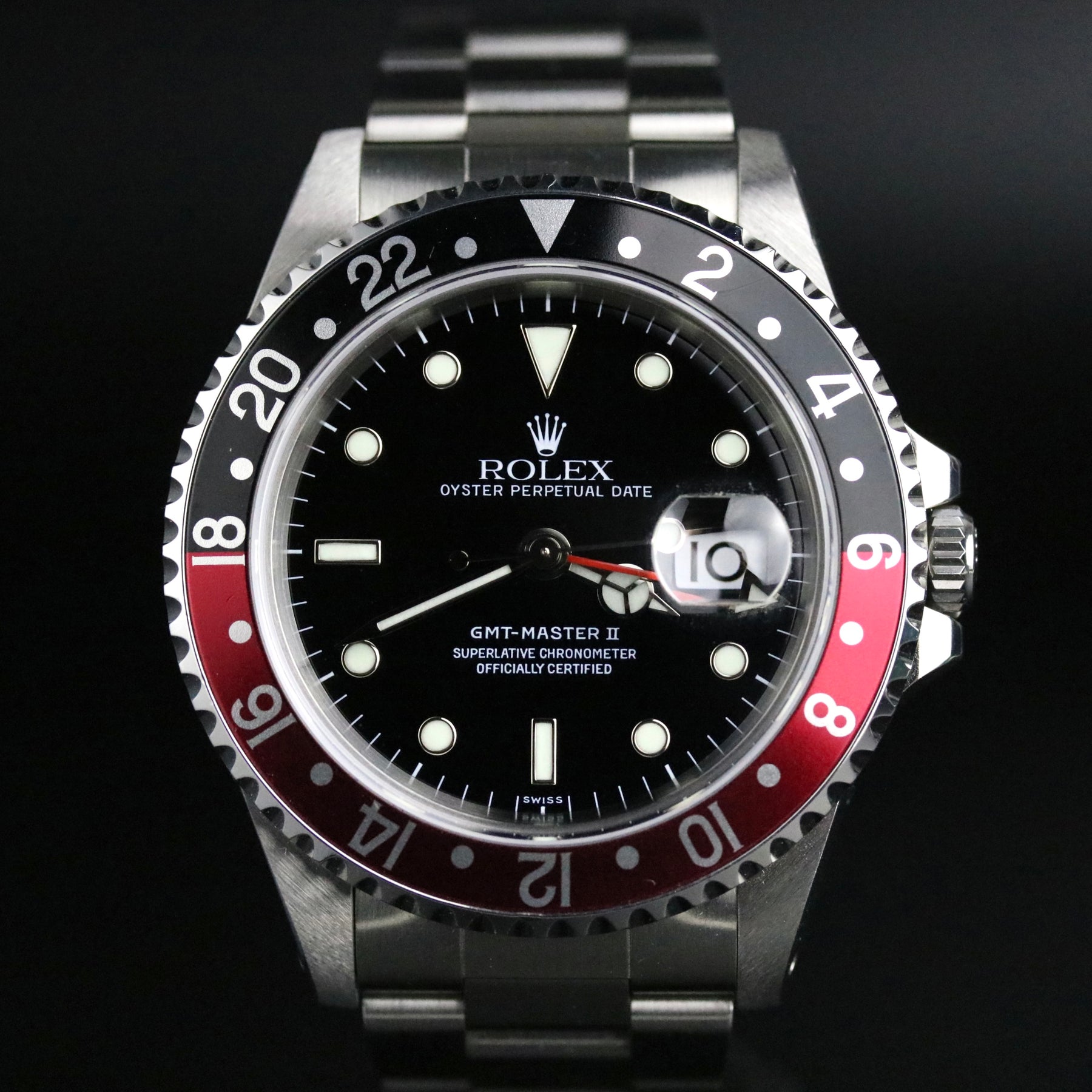 1997 Rolex 16710 GMT-MASTER II "Coke" with Box & Papers