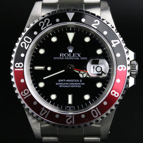 1997 Rolex 16710 GMT-MASTER II "Coke" with Box & Papers