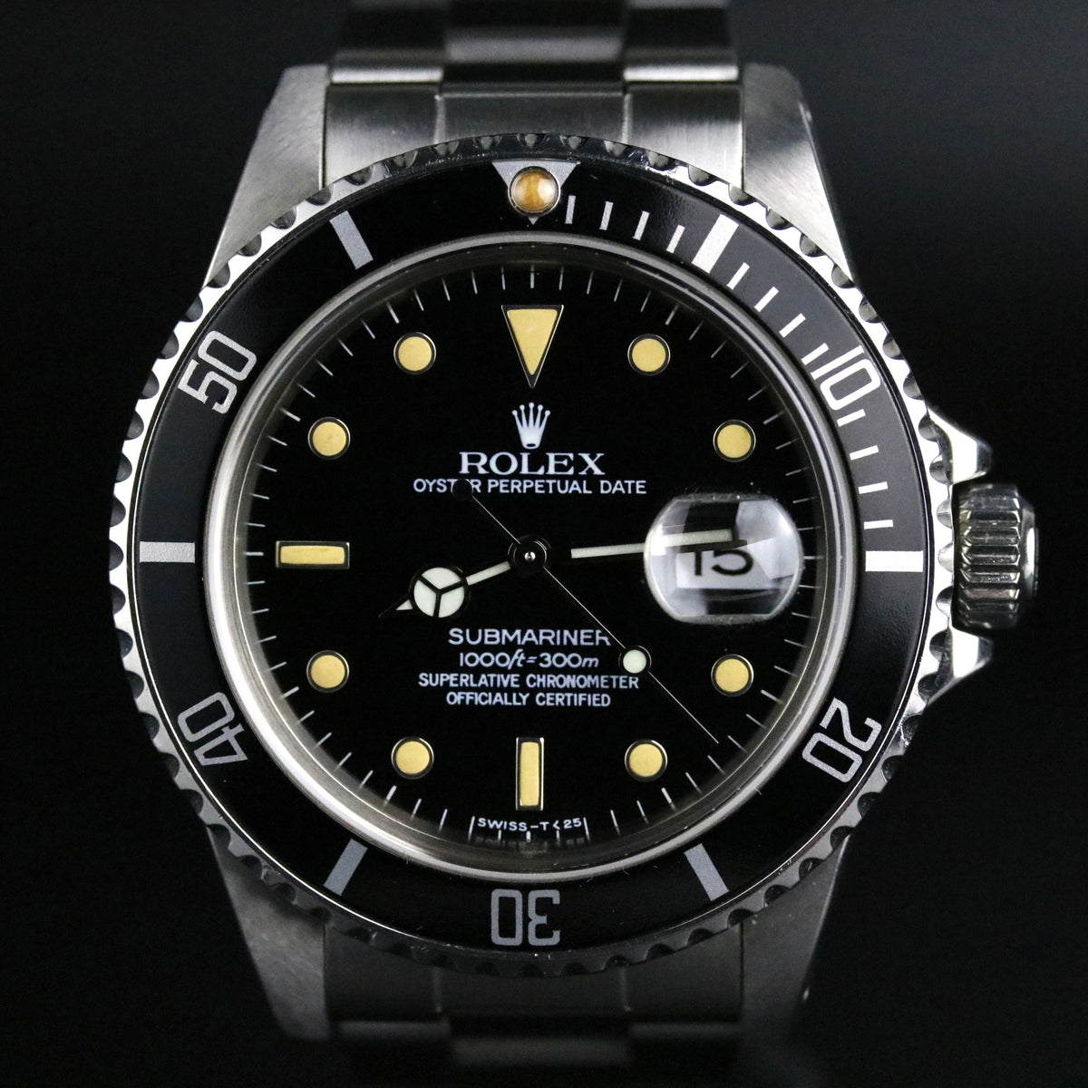 1984 Rolex 16800 Submariner Service Hands