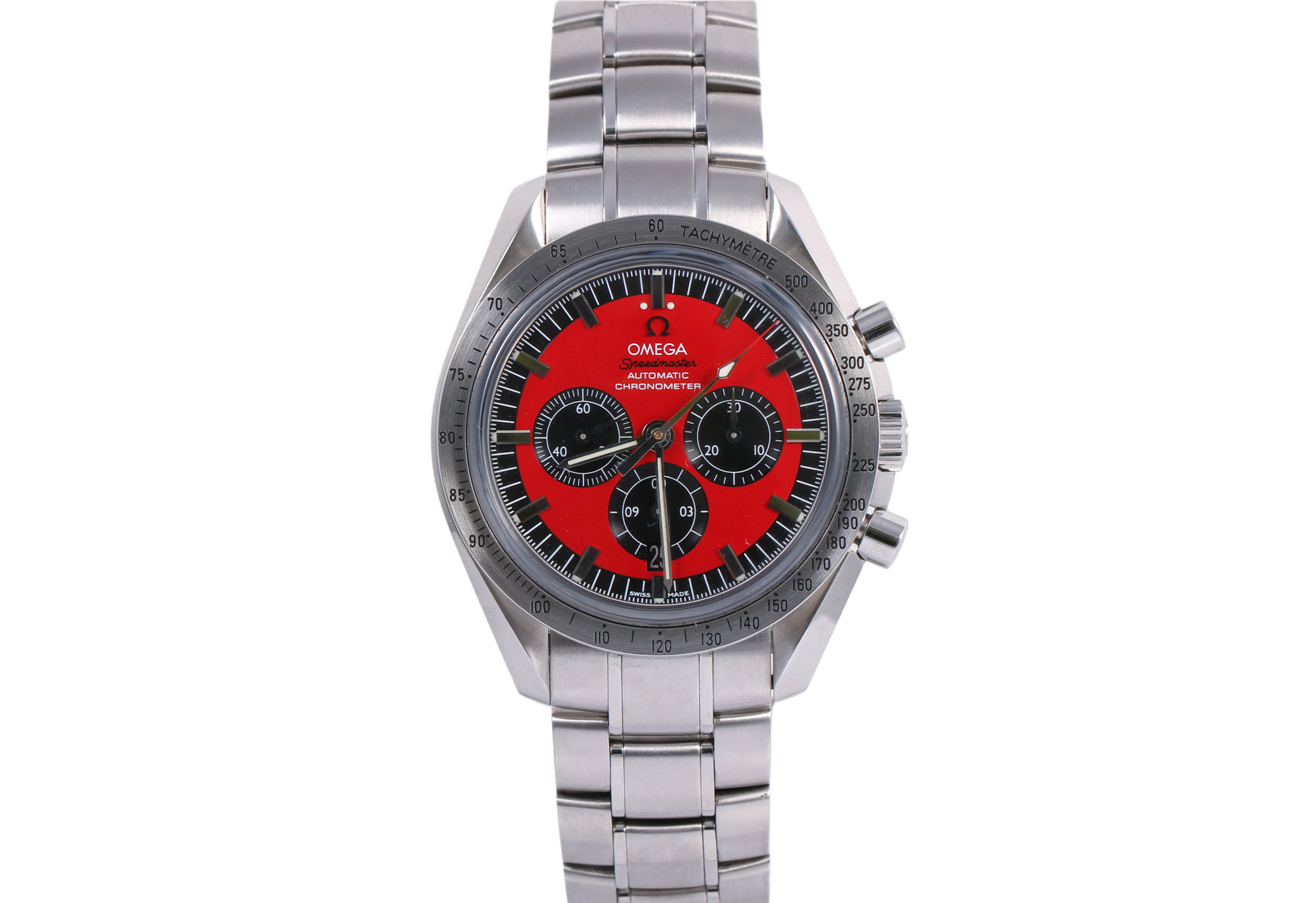 2006 OMEGA Speedmaster Michael Schumacher 42mm - 3506.61 (Red)