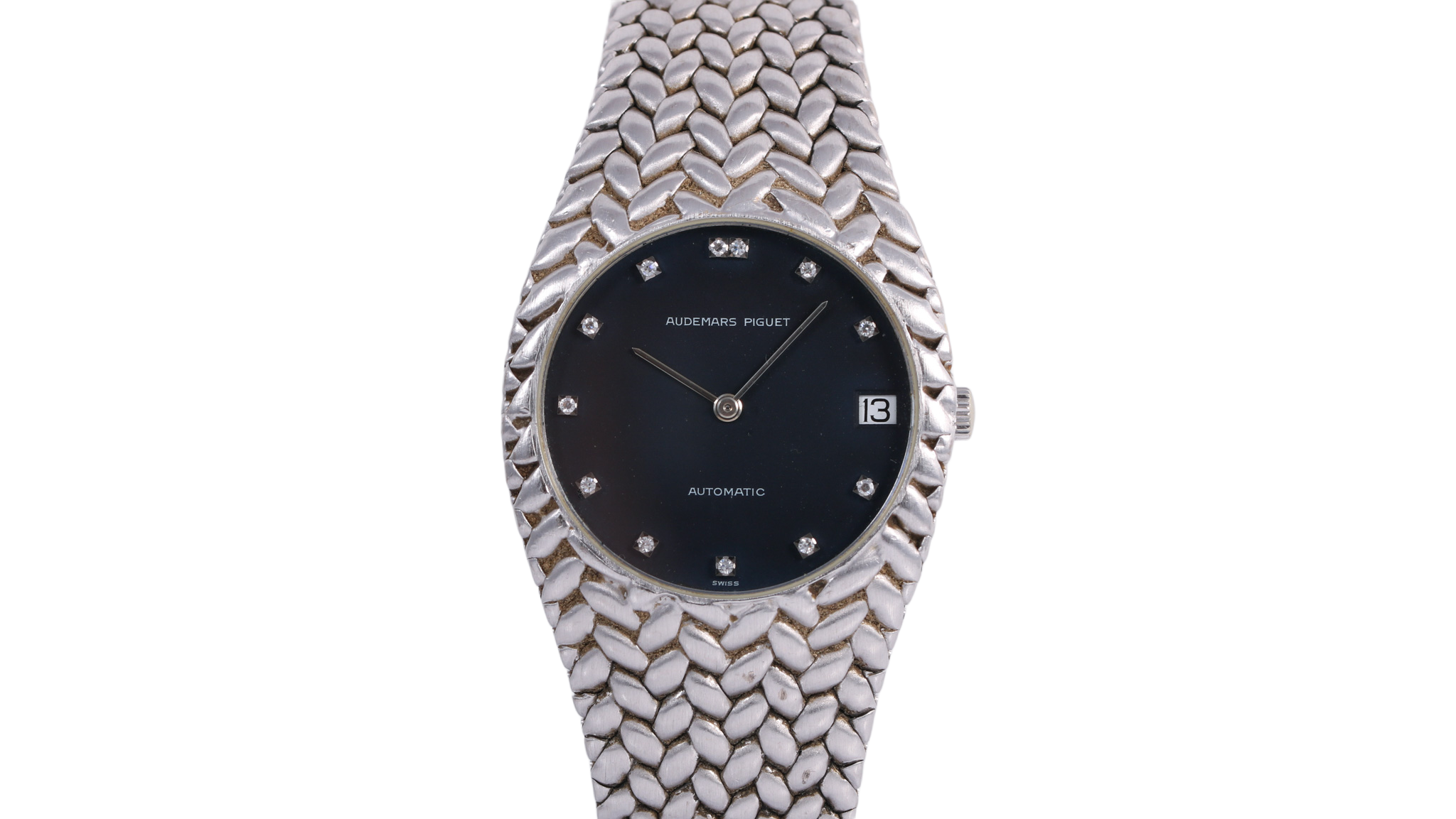 1980s Audemars Piguet Cobra 34mm - 5403BC (Factory Black Diamond)