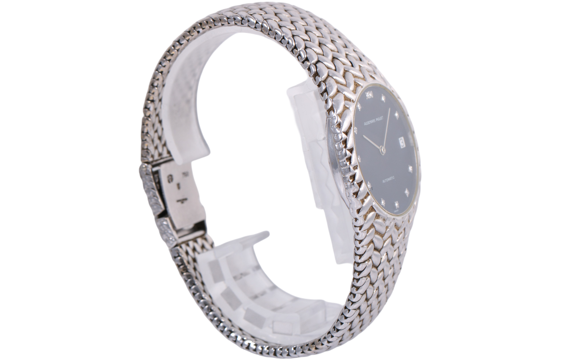 1980s Audemars Piguet Cobra 34mm - 5403BC (Factory Black Diamond)