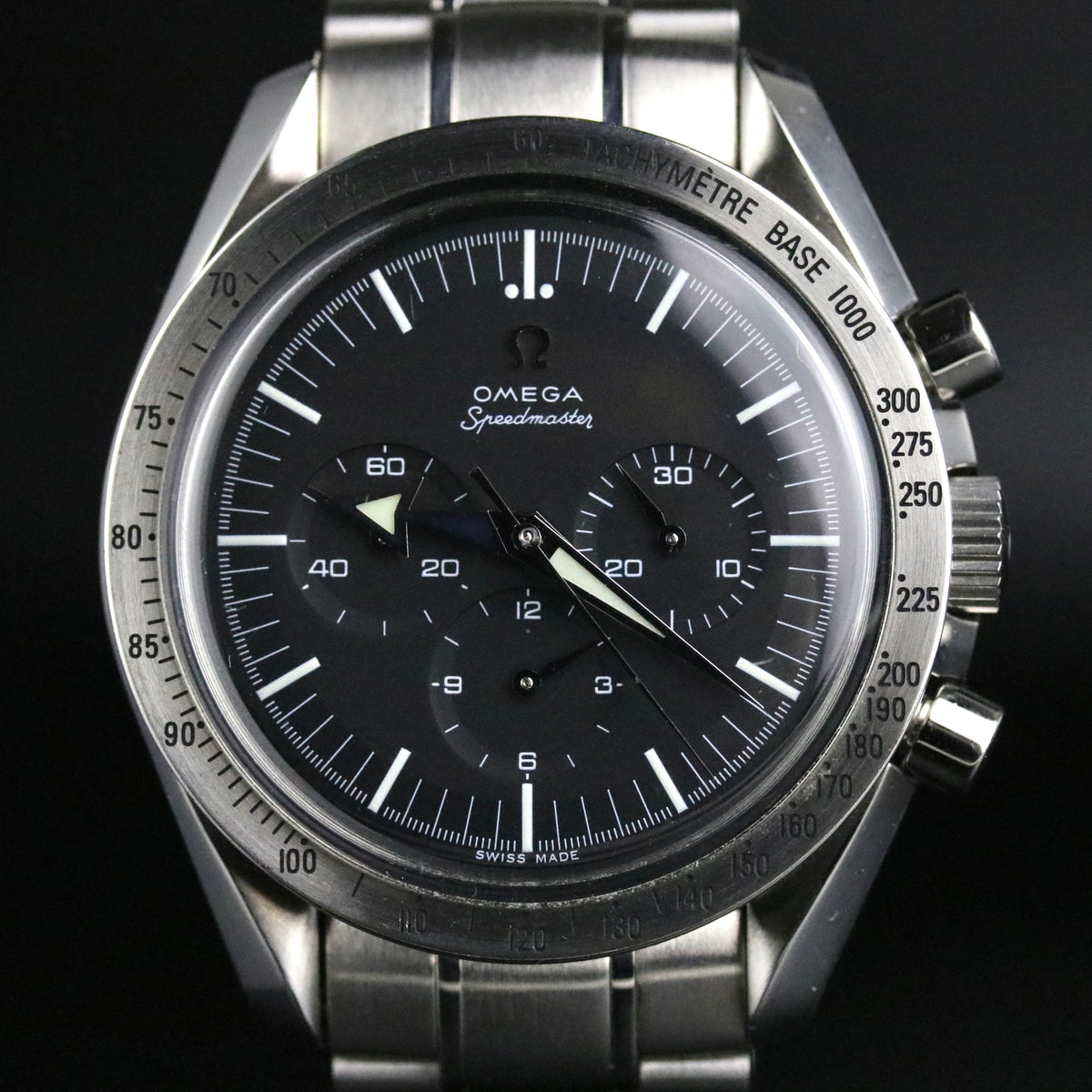OMEGA 3594.50 Speedmaster Chrono Broad Arrow with Box & Papers