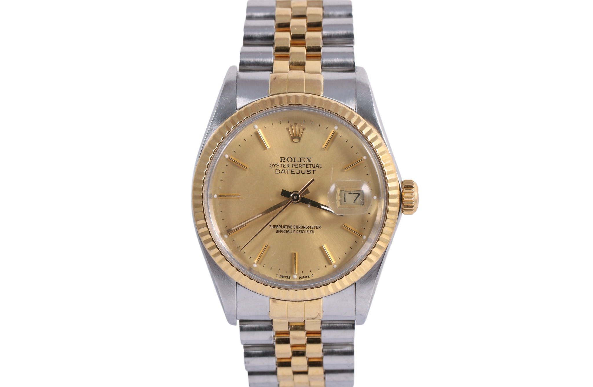 1987 Rolex Datejust  36mm - 16013 (Champagne)