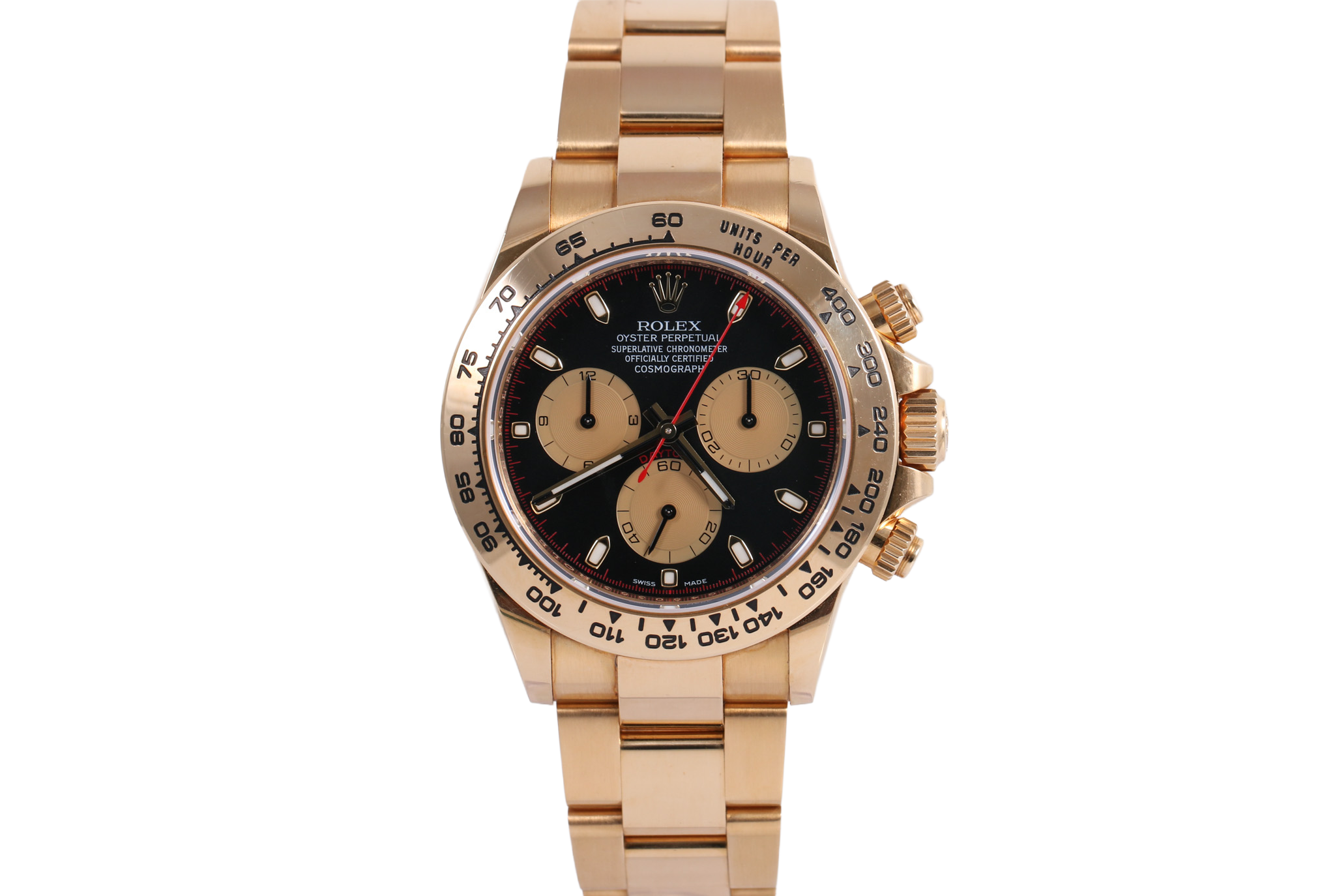 2019 Rolex Daytona 40mm - 116508 (Black Paul Newman)