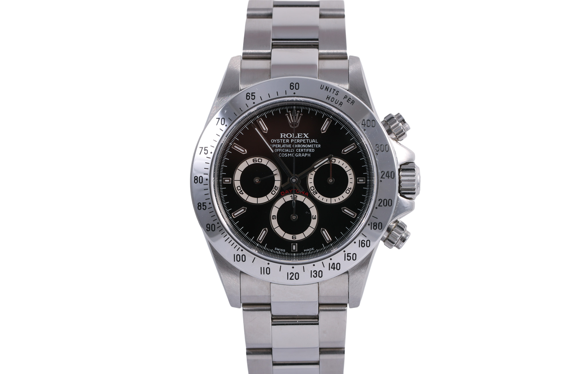 UNPOLISHED 2000 Rolex Daytona 40mm - 16520 (Black)