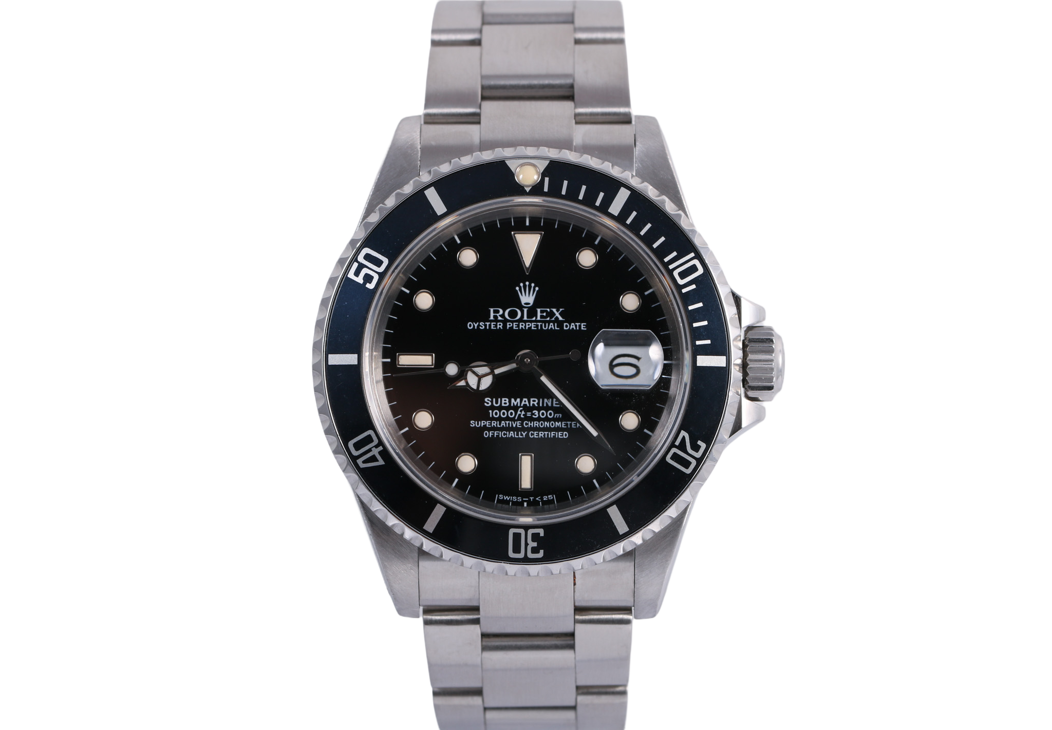 1989 Rolex Submariner Date 40mm - 16610