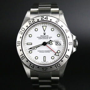 2002 Rolex 16570 Explorer II Polar with Box & Papers