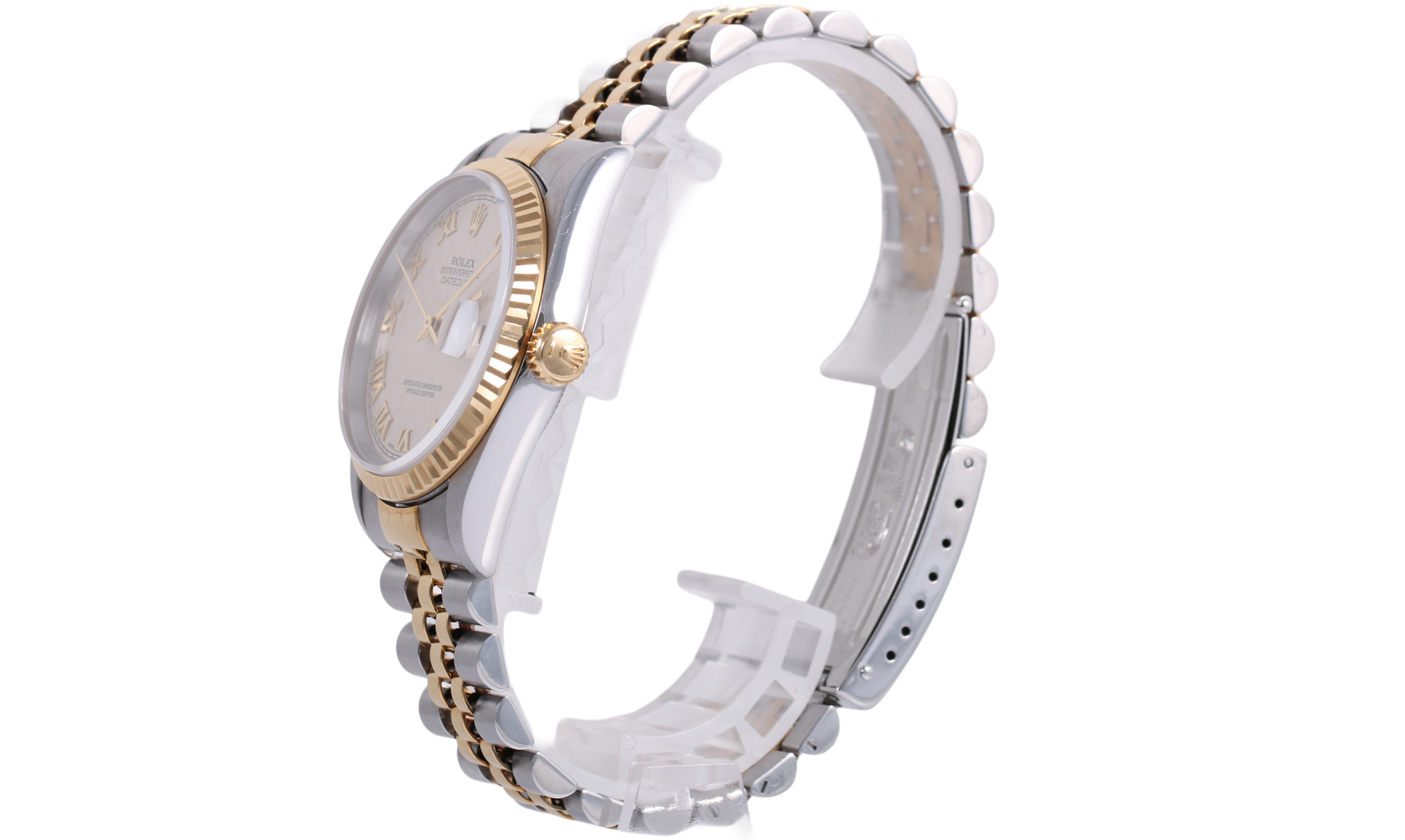 1993 Rolex Datejust 36mm - 16233 (Ivory Pyramid Roman)