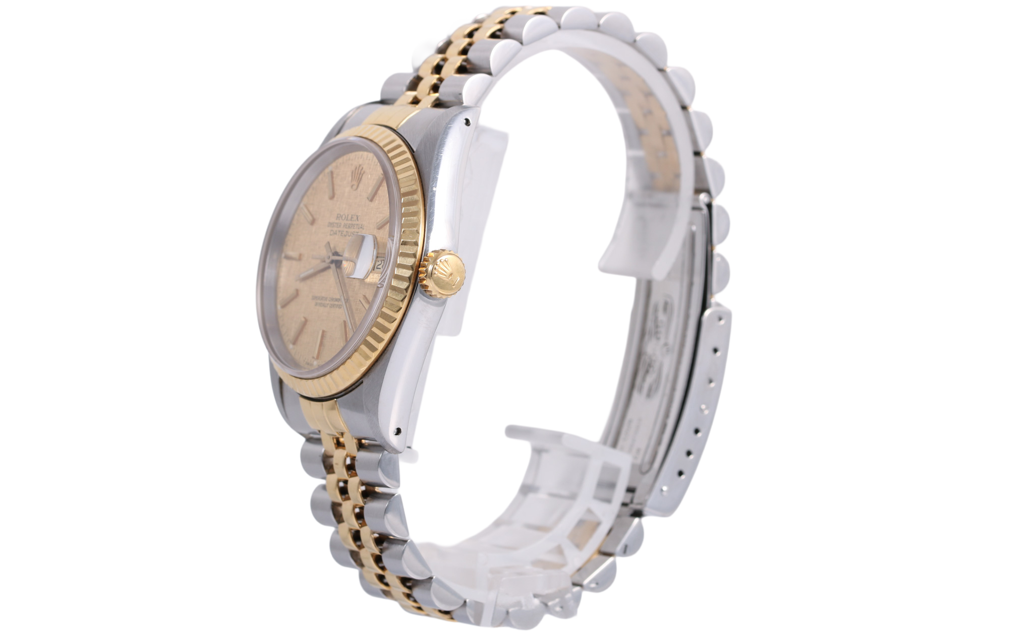 1991 Rolex Datejust 36mm - 16233 (Champagne Mosaic)