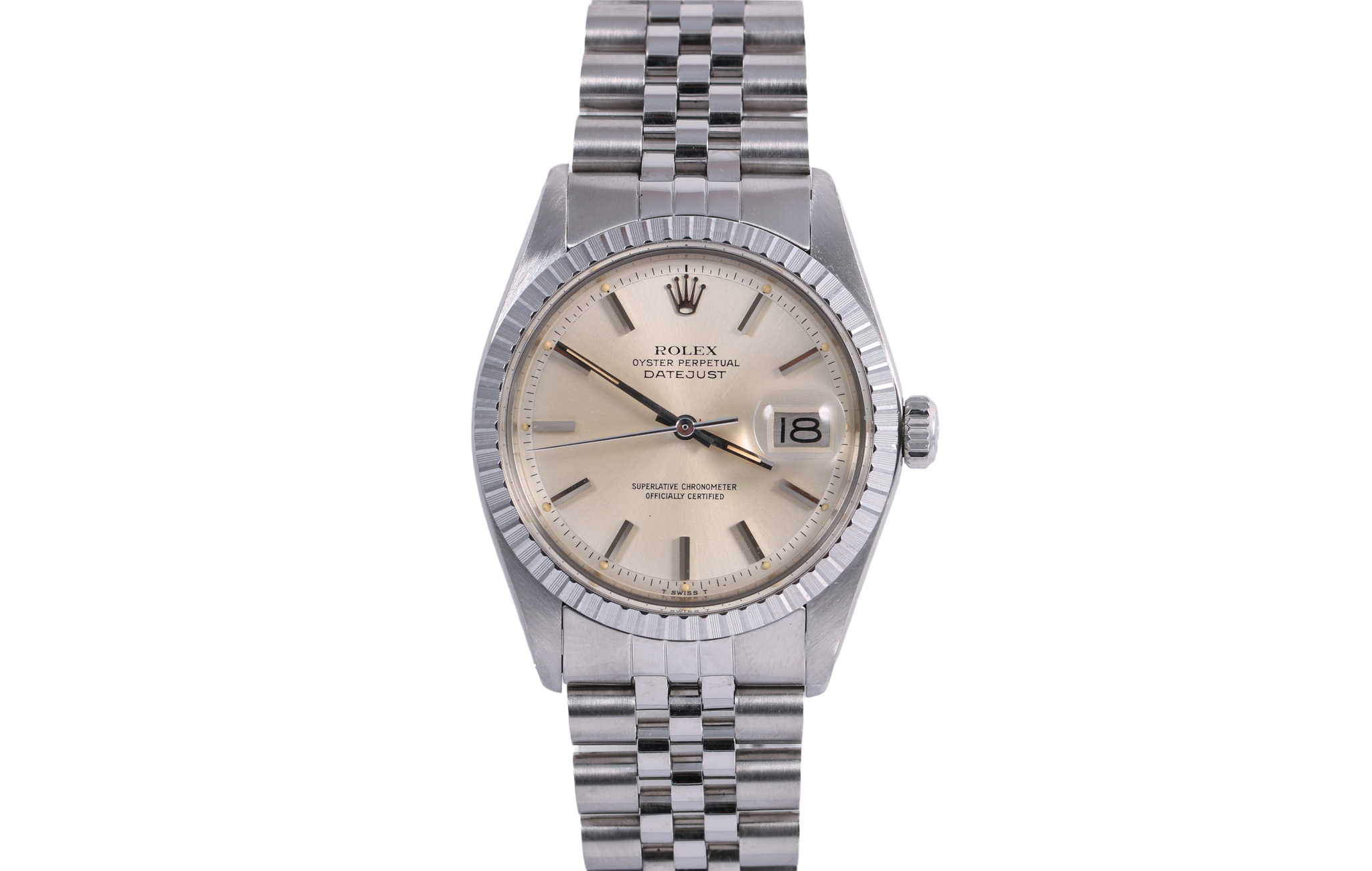 1977 Rolex Datejust 36mm - 1603 (Silver)