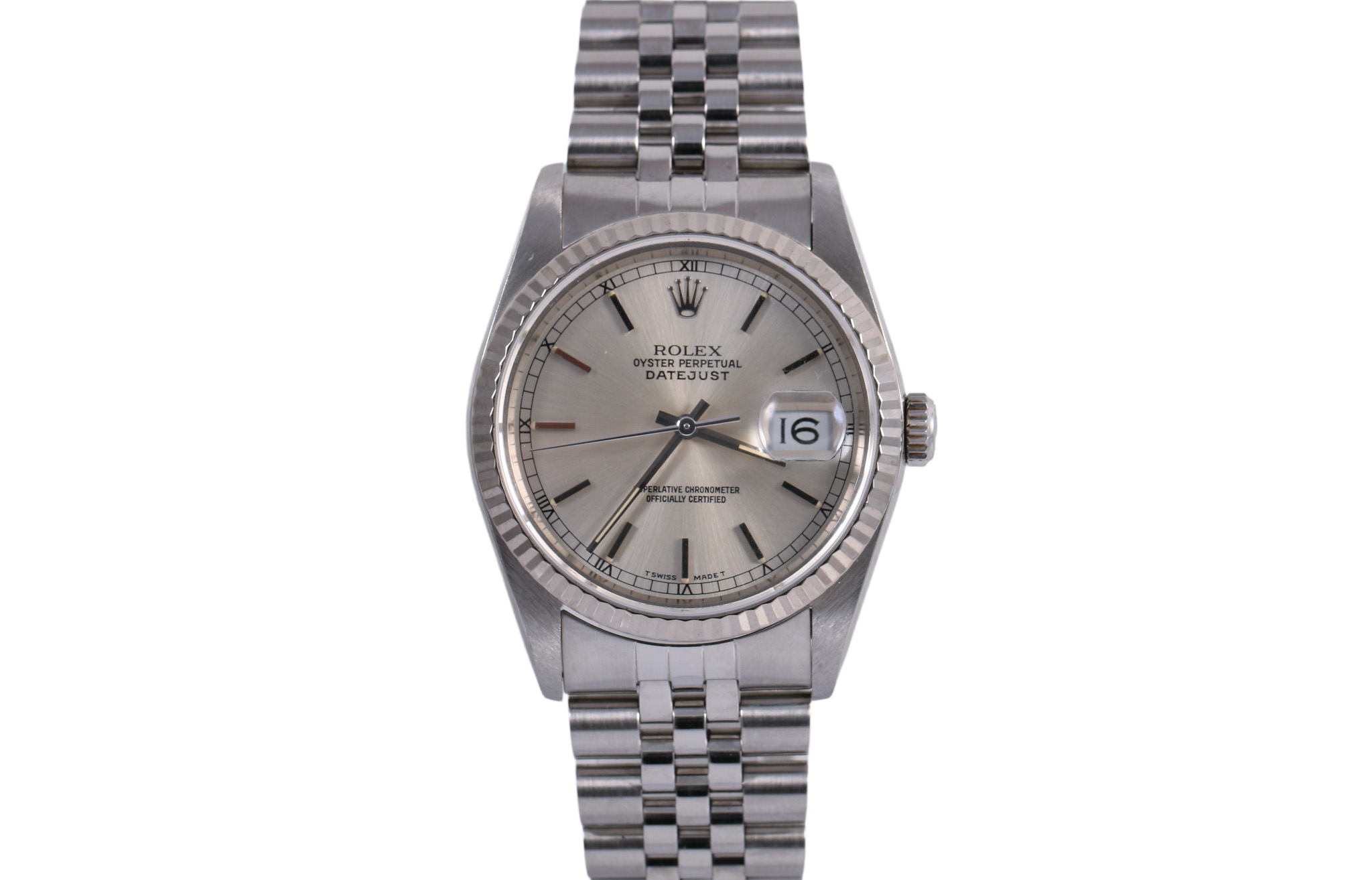 1989 Rolex Datejust 36mm - 16234 (Silver)