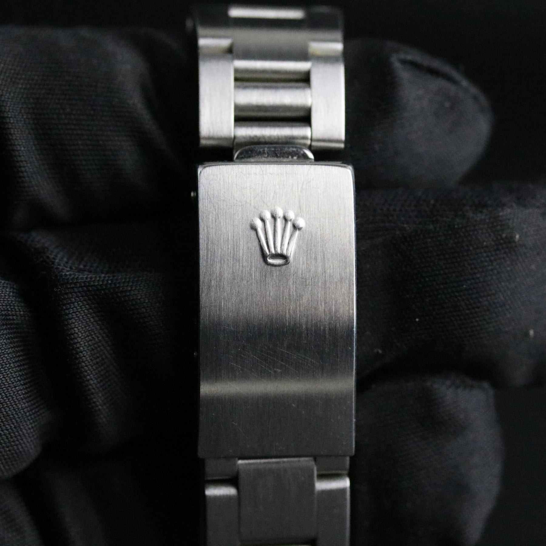 2002 Rolex 15200 Date Model 34mm Black Dial