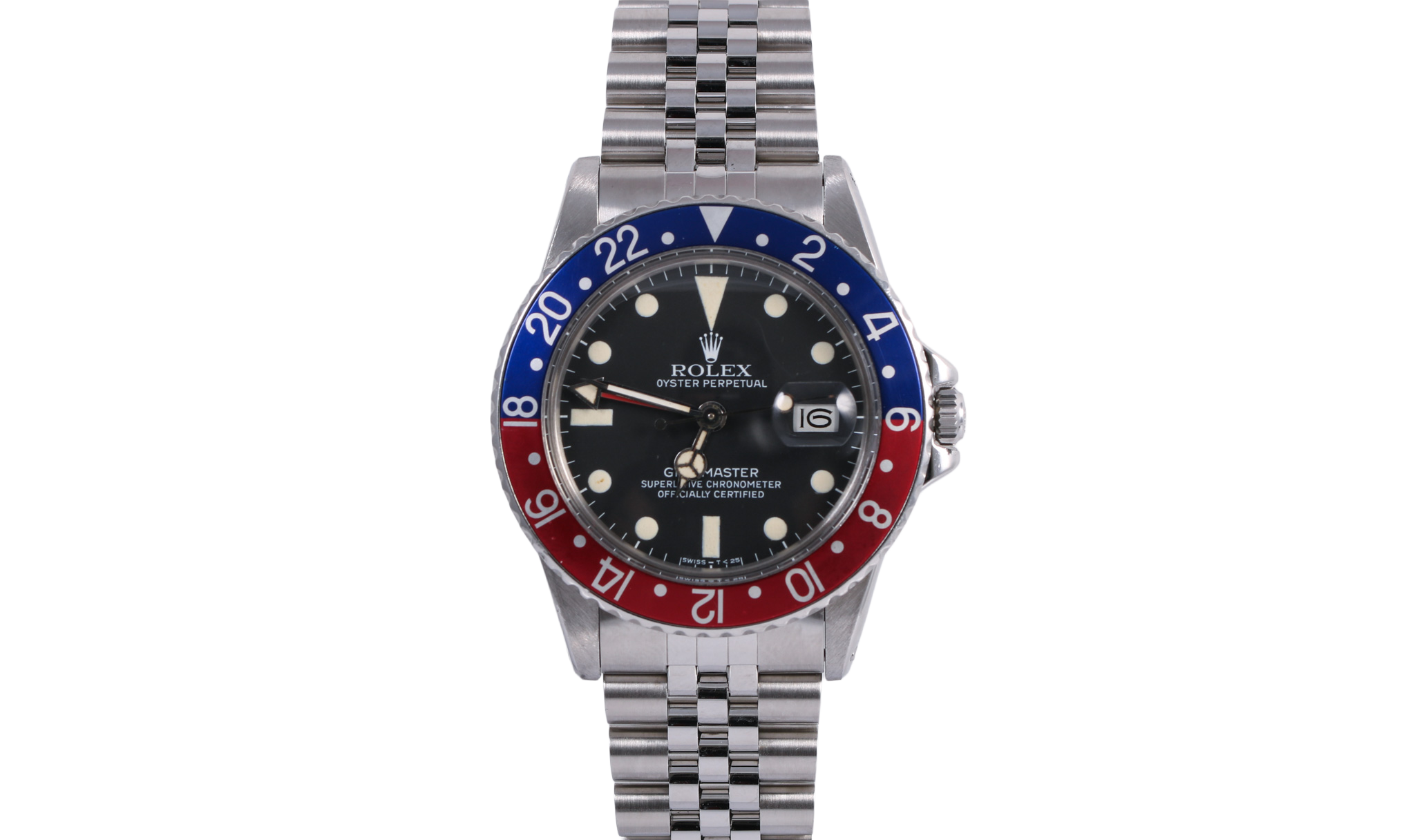 1981 Rolex GMT-Master 40mm Jubilee - 16750 (Pepsi)