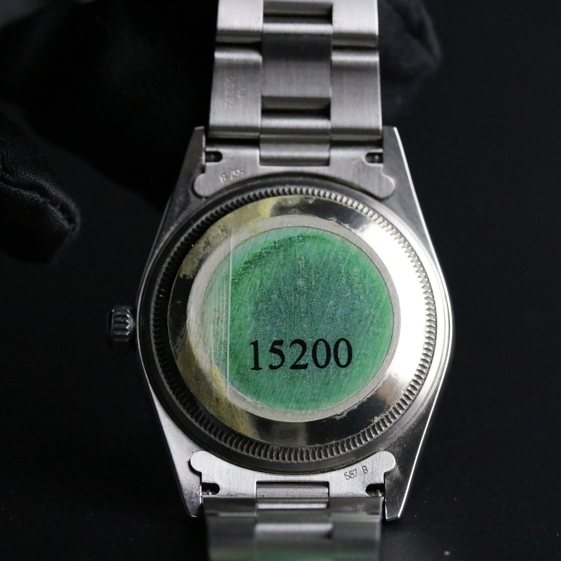 2002 Rolex 15200 Date Model 34mm Black Dial