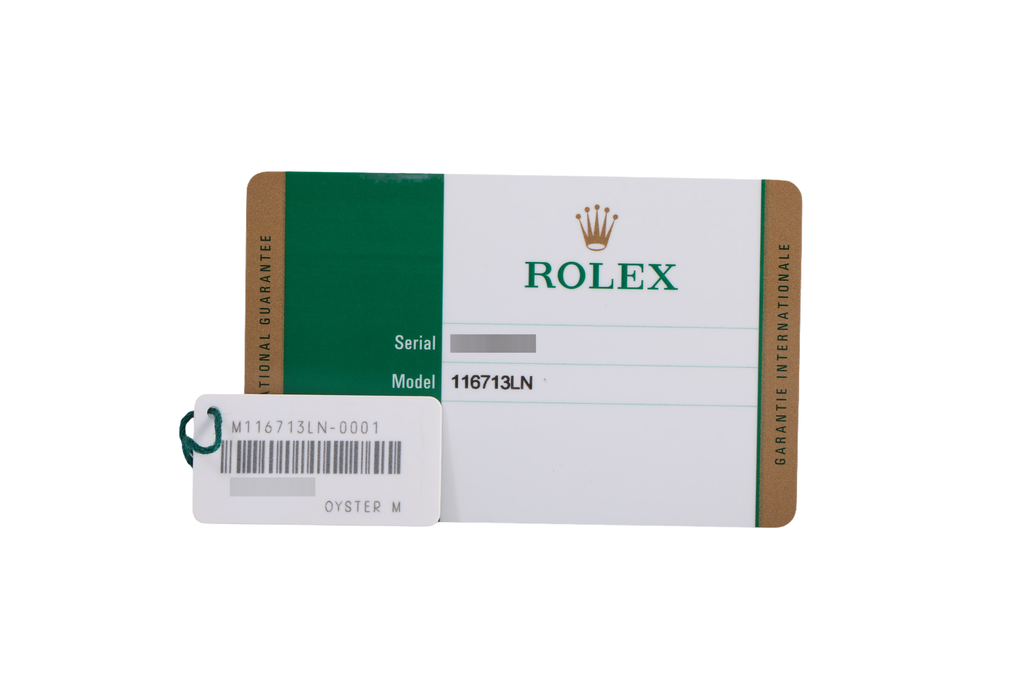 2017 Rolex GMT-Master II 40mm - 116713LN (Green Arrow)