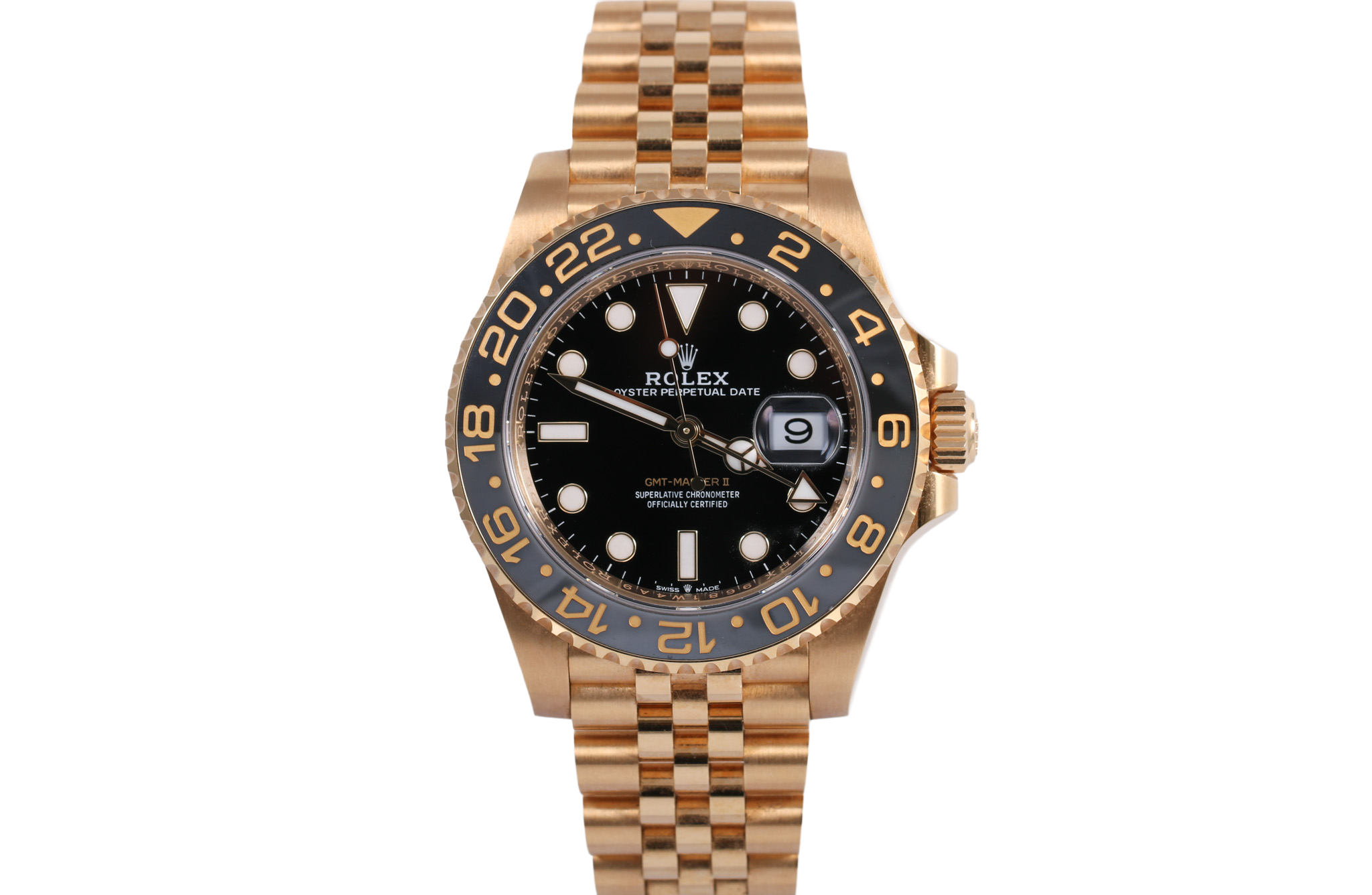2023 Rolex GMT-Master II 41mm Jubilee - 126718GRNR (Black)