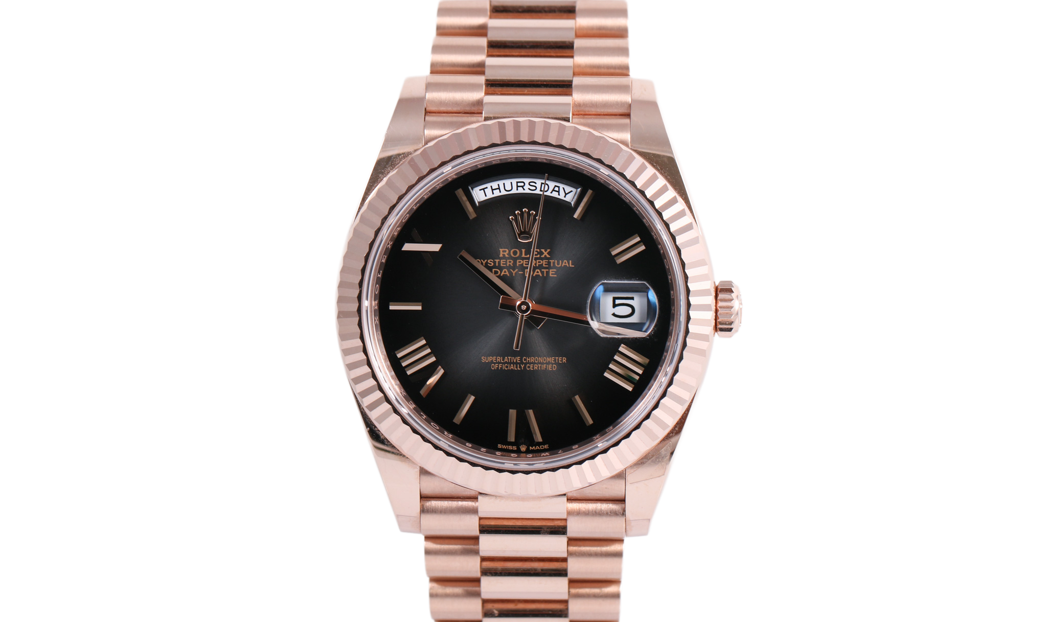 2025 Rolex Day-Date 40mm - 228235 (Slate Ombré)
