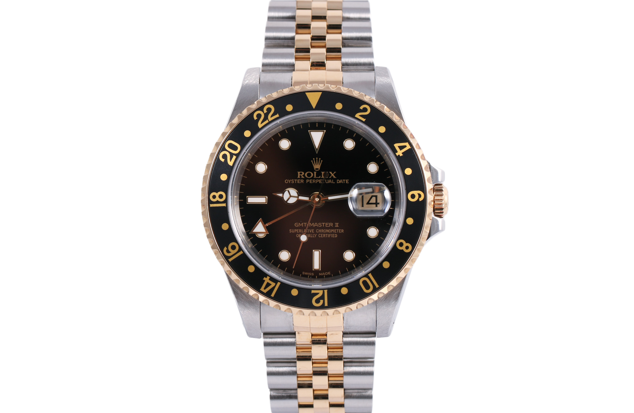 2000 Rolex GMT-Master II 40mm Jubilee - 16713 (Black)