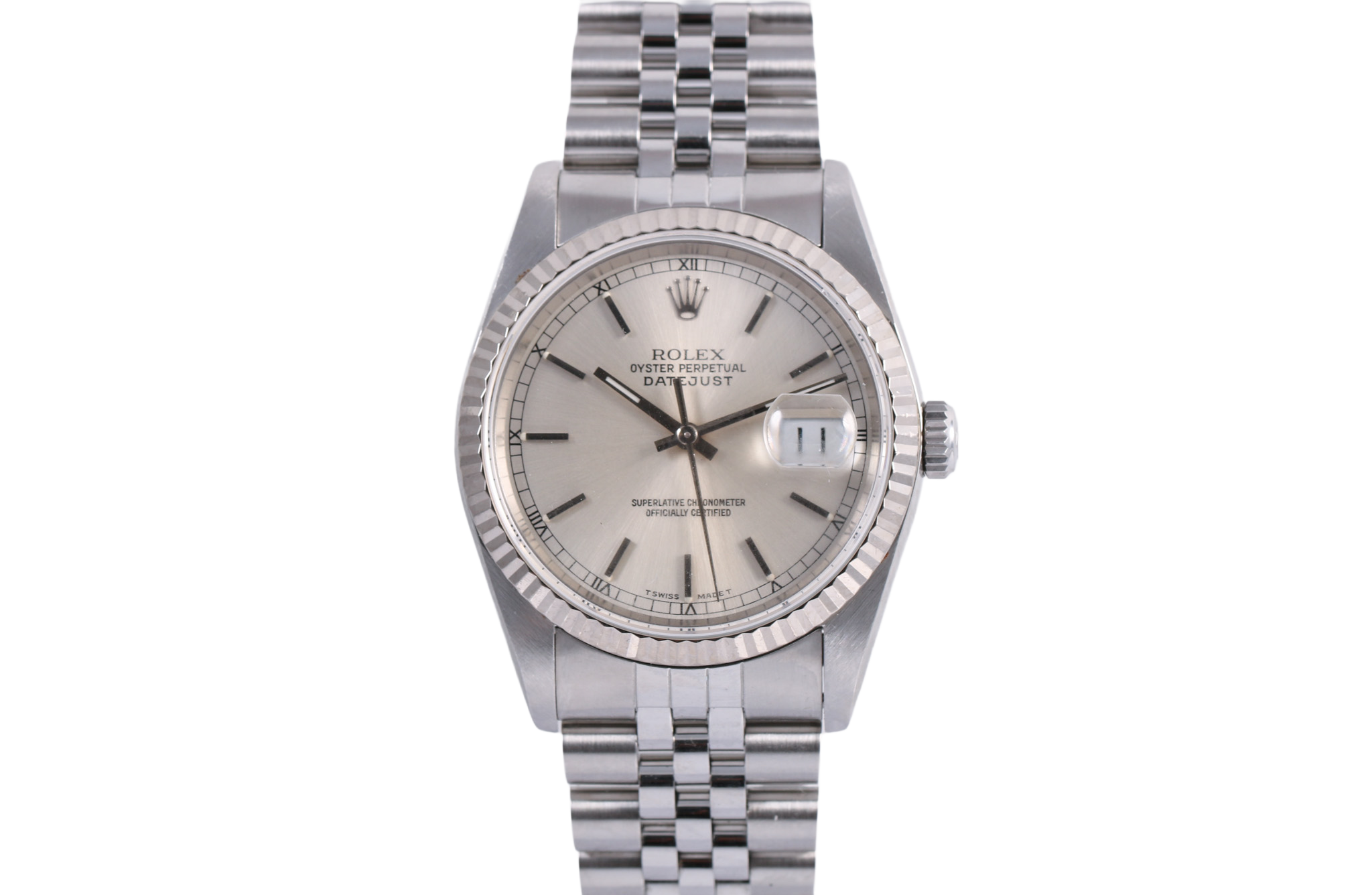 1989 Rolex Datejust 36mm - 16234 (Silver)