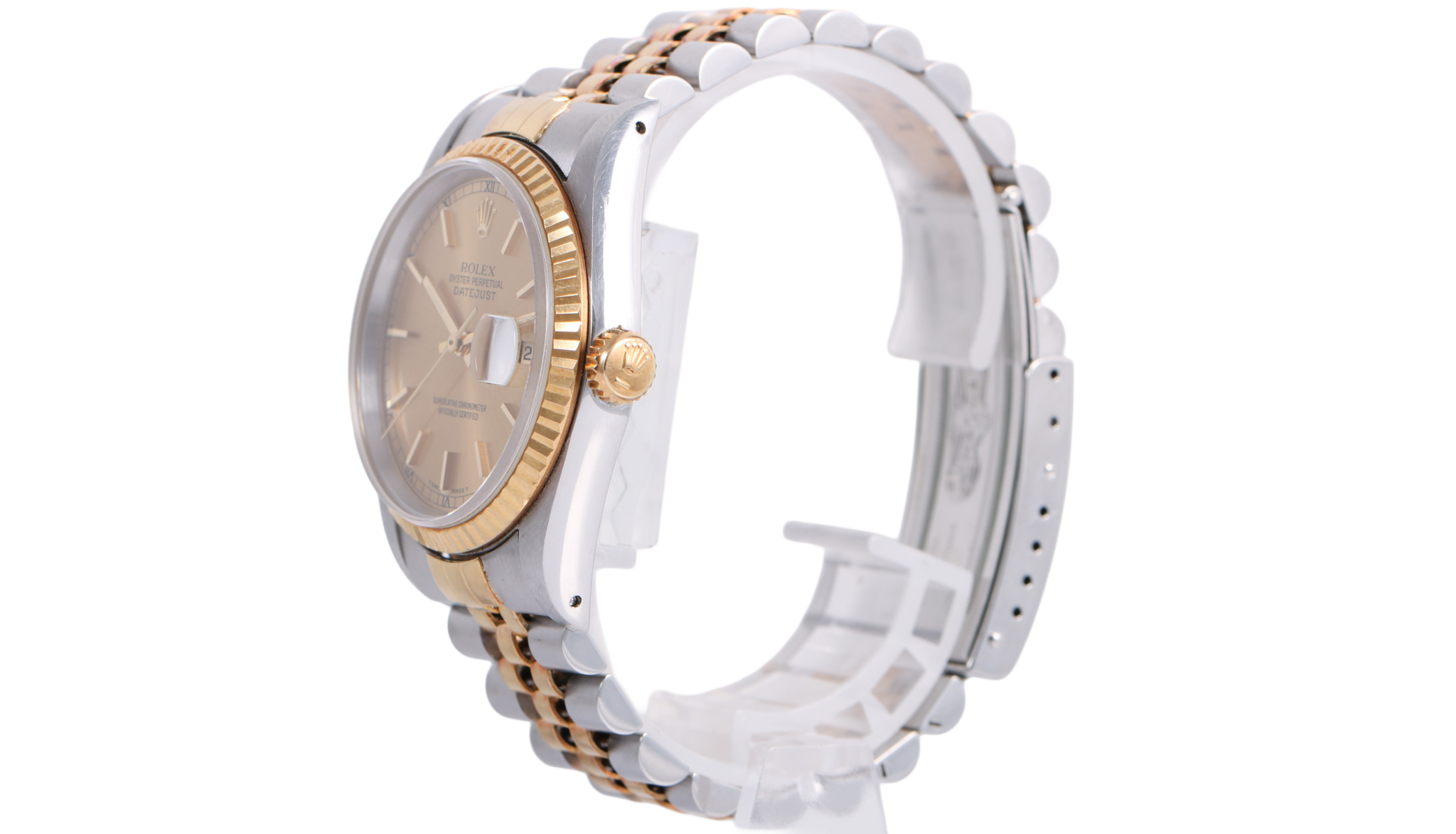 UNPOLISHED 1991 Rolex Datejust 36mm - 16233 (Champagne)