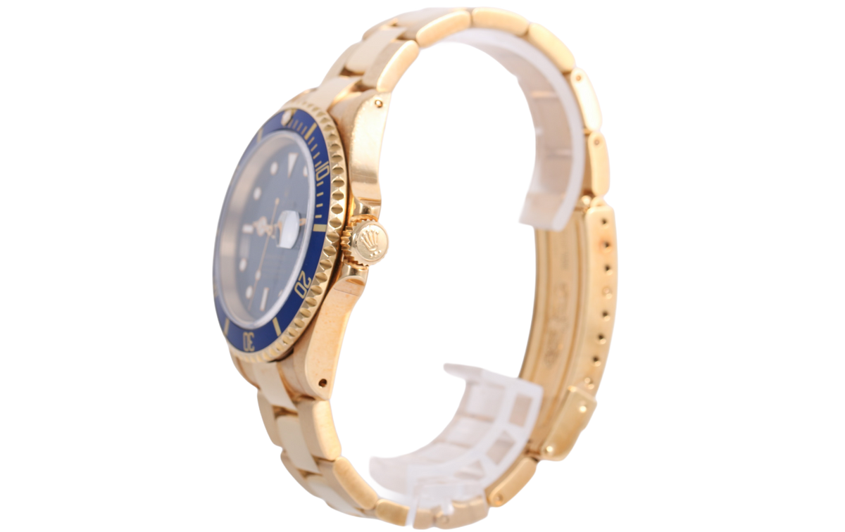 UNPOLISHED 1991 Rolex Submariner Date 40mm - 16618 (Bluesy)