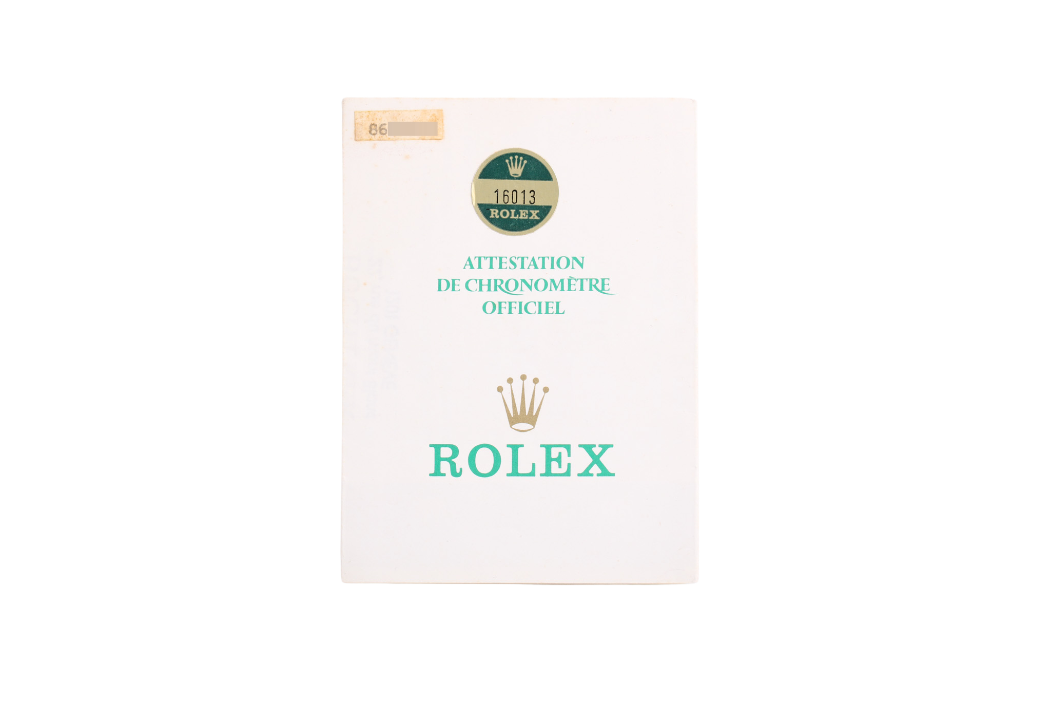 1984 Rolex Datejust 36mm - 16013 (Silver)