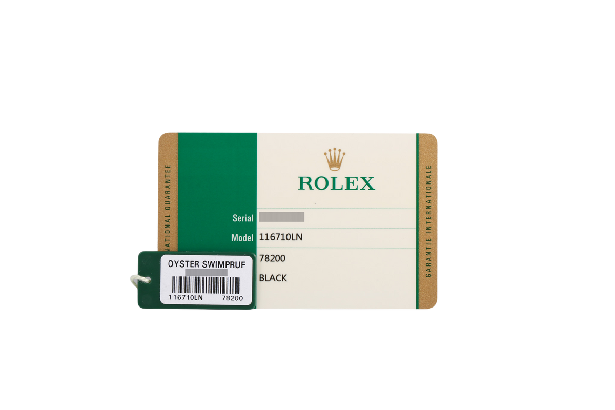 2015 Rolex GMT-Master II 40mm - 116710LN (Green Arrow)