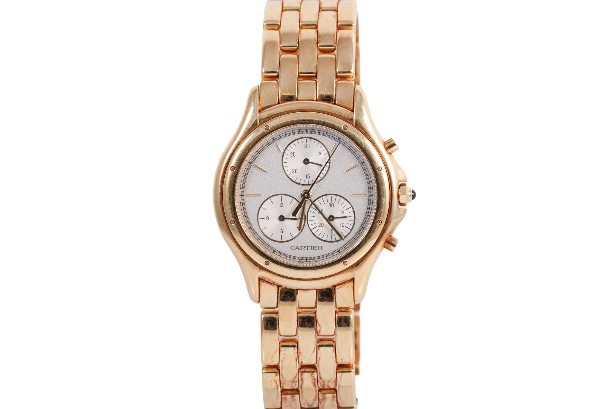 1990s Cartier Cougar 33mm - 11621 (Silver)
