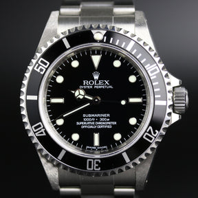 2006 Rolex 14060M No-Date Submariner Inner Bezel Engraved