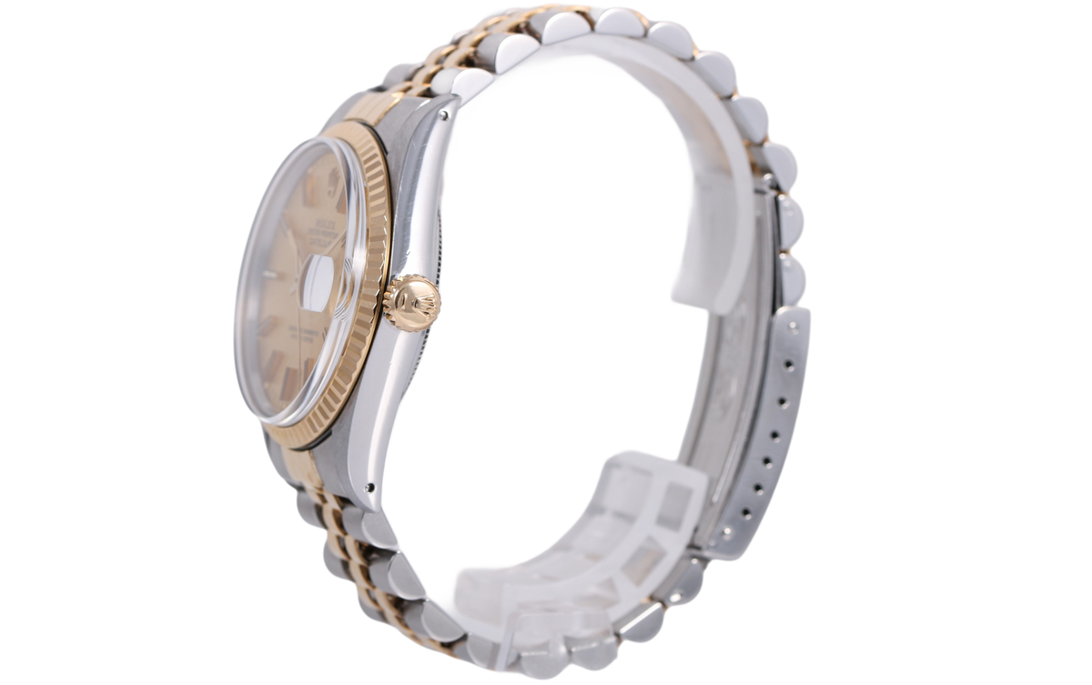 1983 Rolex Datejust 36mm - 16013 (Champagne Linen)