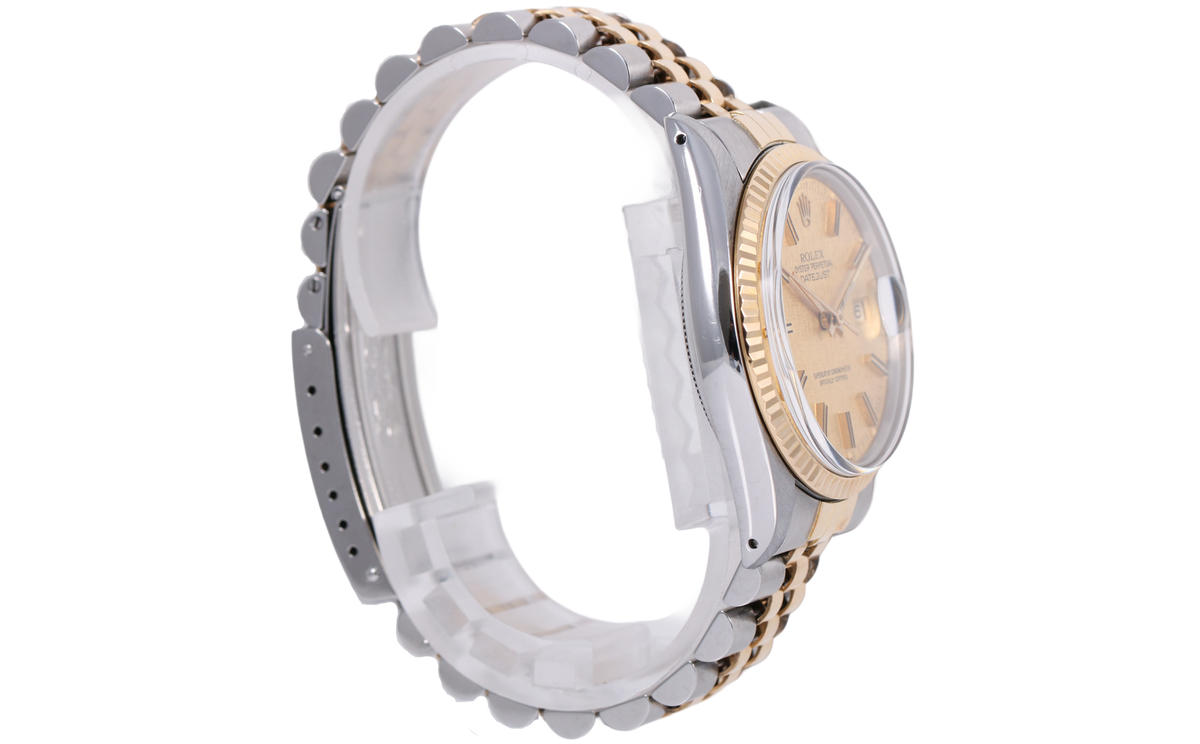 1983 Rolex Datejust 36mm - 16013 (Champagne Linen)
