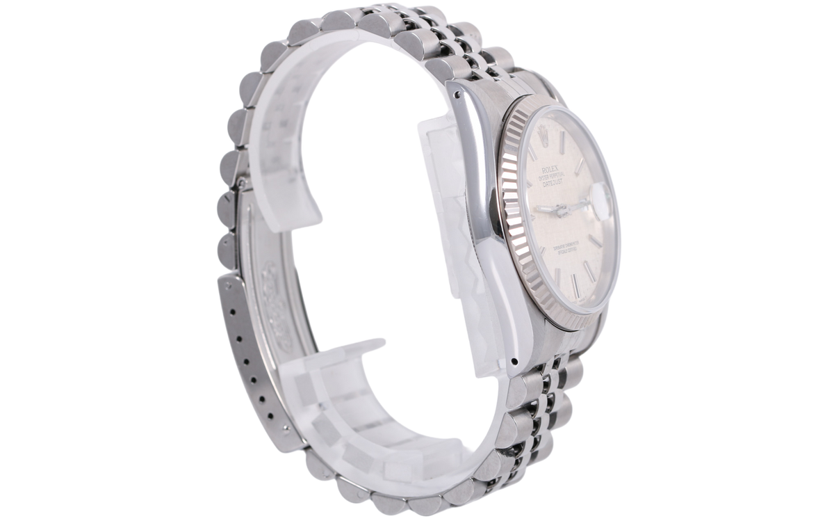 1987 Rolex Datejust 36mm - 16234 (Silver Linen)