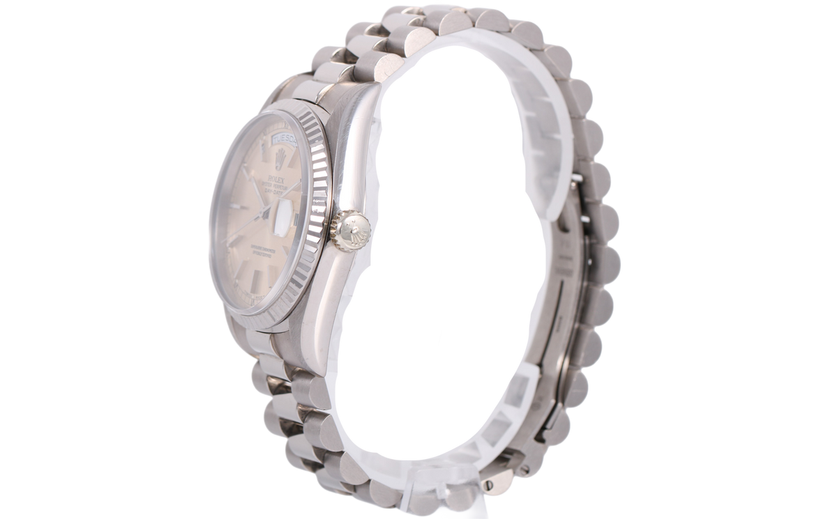 1989 Rolex Day-Date 36mm - 18239 (Silver)