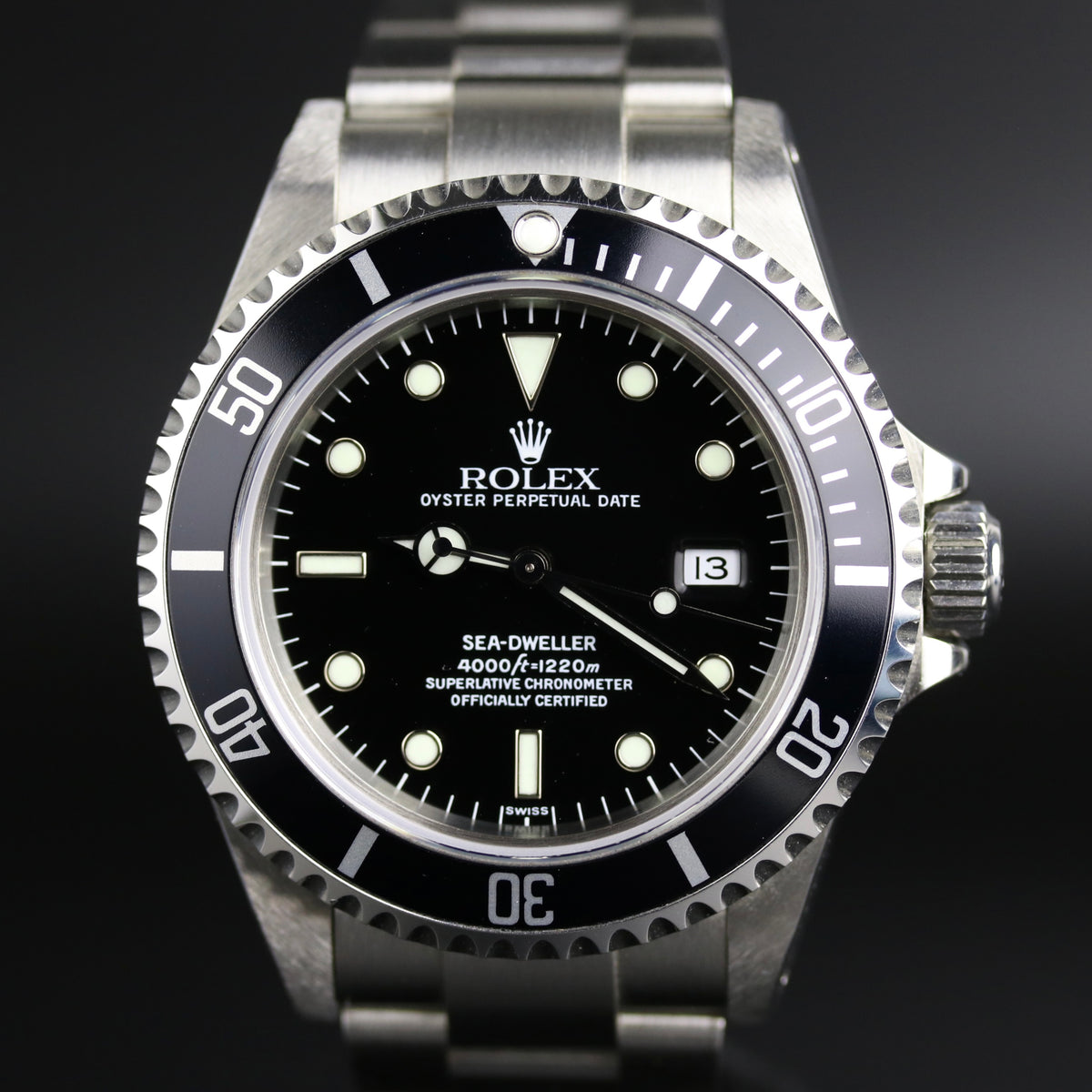 1997 Rolex 16600 Sea-Dweller with Caseback Sticker