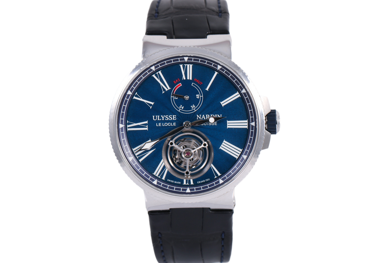 2019 Ulysse Nardin Marine Tourbillon 43mm - 1283-181/E3 (Blue)