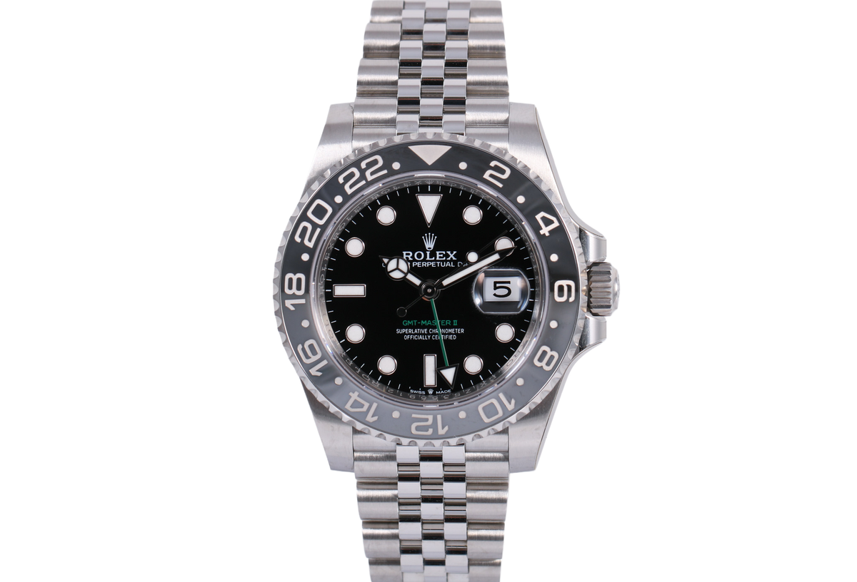 UNWORN 2026 Rolex GMT-Master II 40mm Jubilee - 126710GRNR (Bruce Wayne)