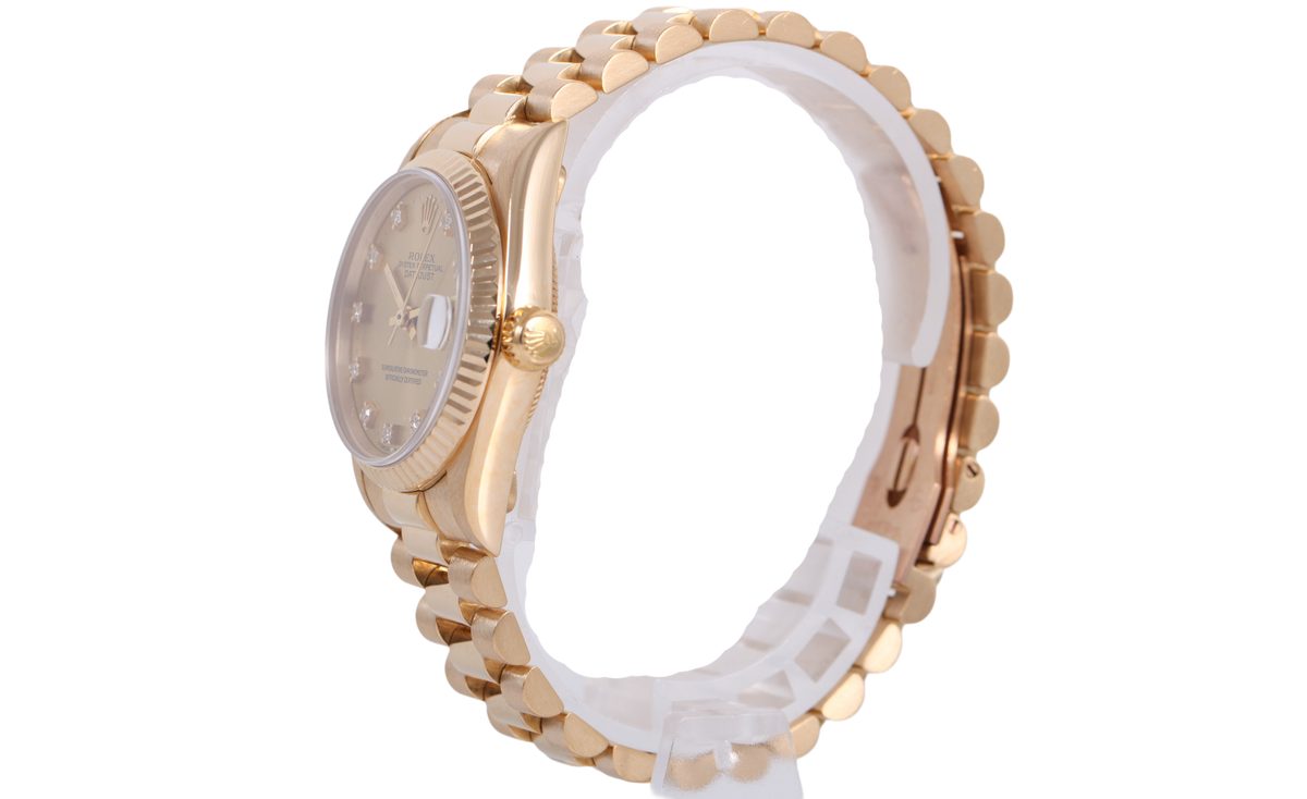1989 Rolex Datejust 31mm - 68278G (Champagne)