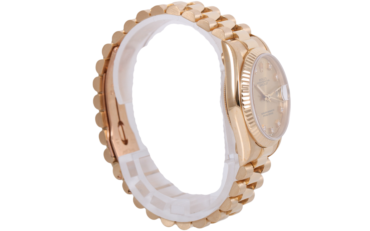 1989 Rolex Datejust 31mm - 68278G (Champagne)