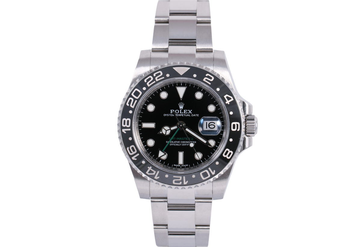 2018 Rolex GMT-Master II 40mm - 116710LN (Green Arrow)