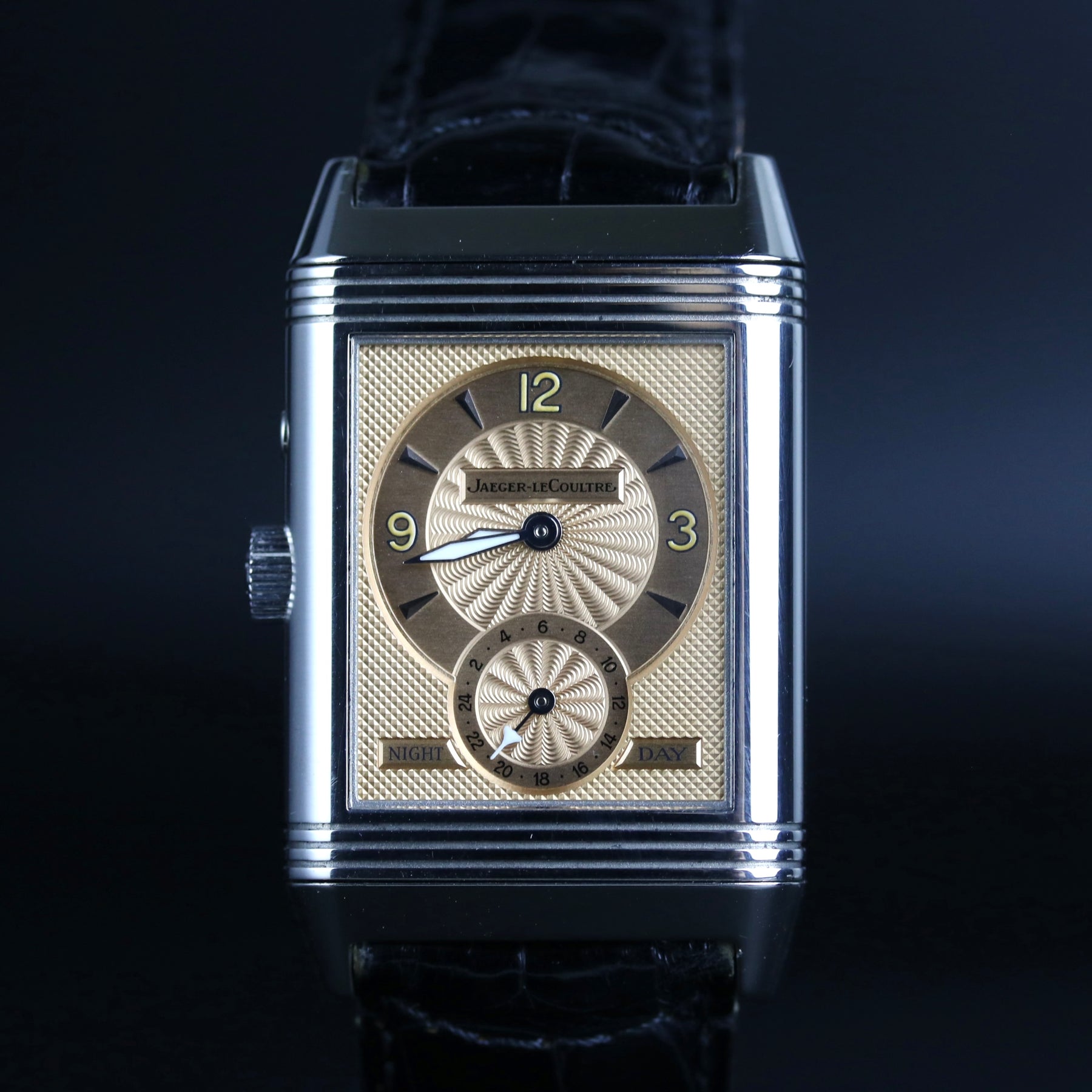 1997 Jaeger-LeCoultre 270.3.54 Reverso Night & Day with Box & Papers