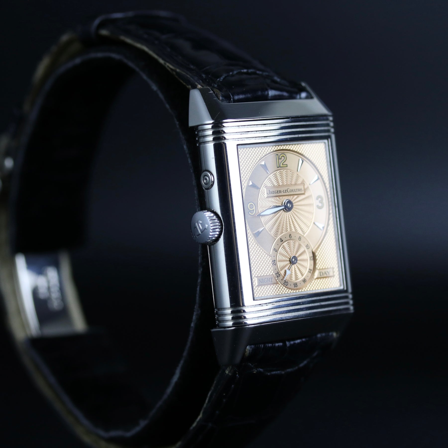 1997 Jaeger-LeCoultre 270.3.54 Reverso Night & Day with Box & Papers