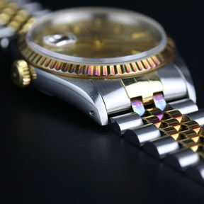 1990 Rolex 16233 Datejust 36mm with Case Back Sticker