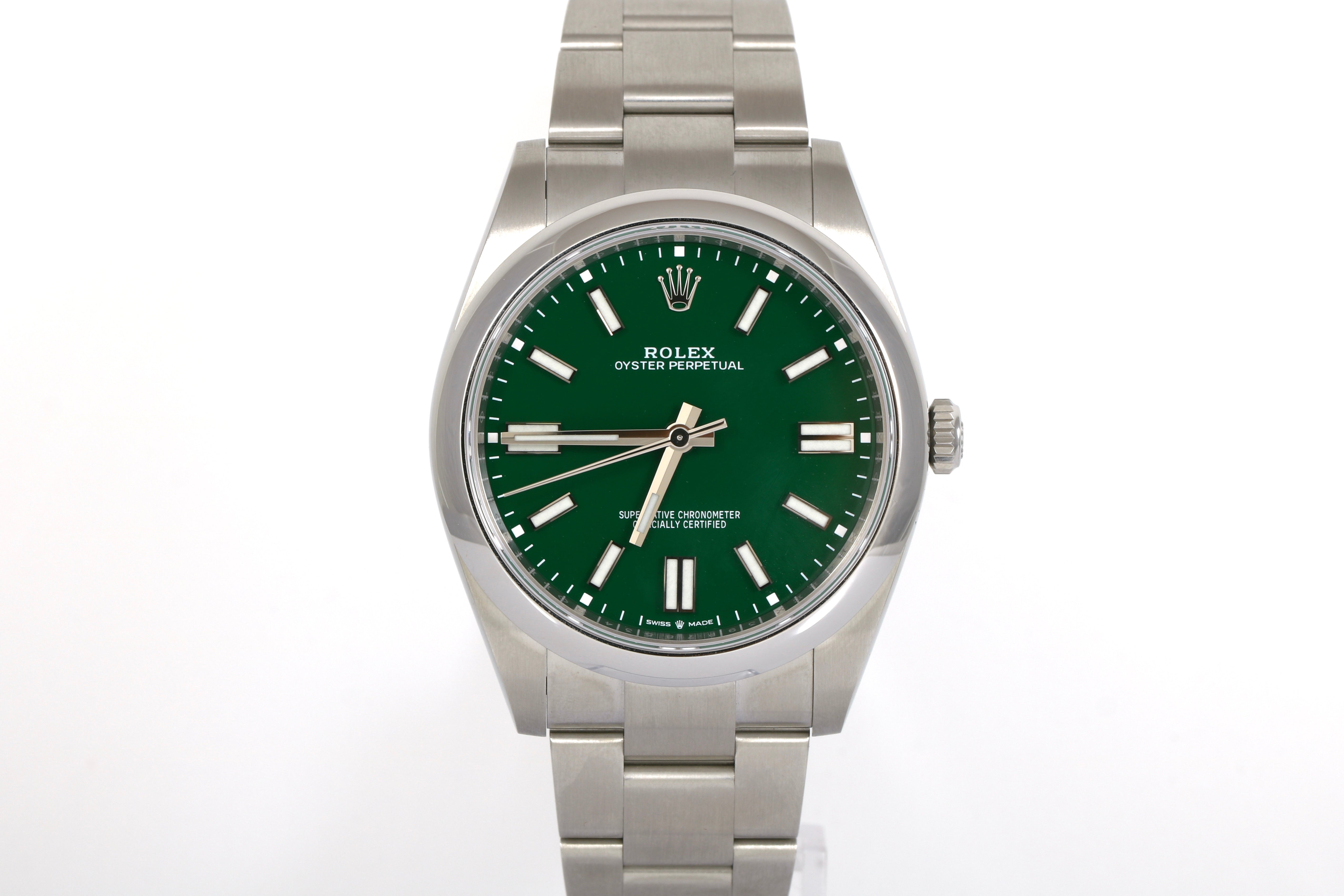 2021 Rolex Oyster Perpetual 41mm - 124300 (Green)