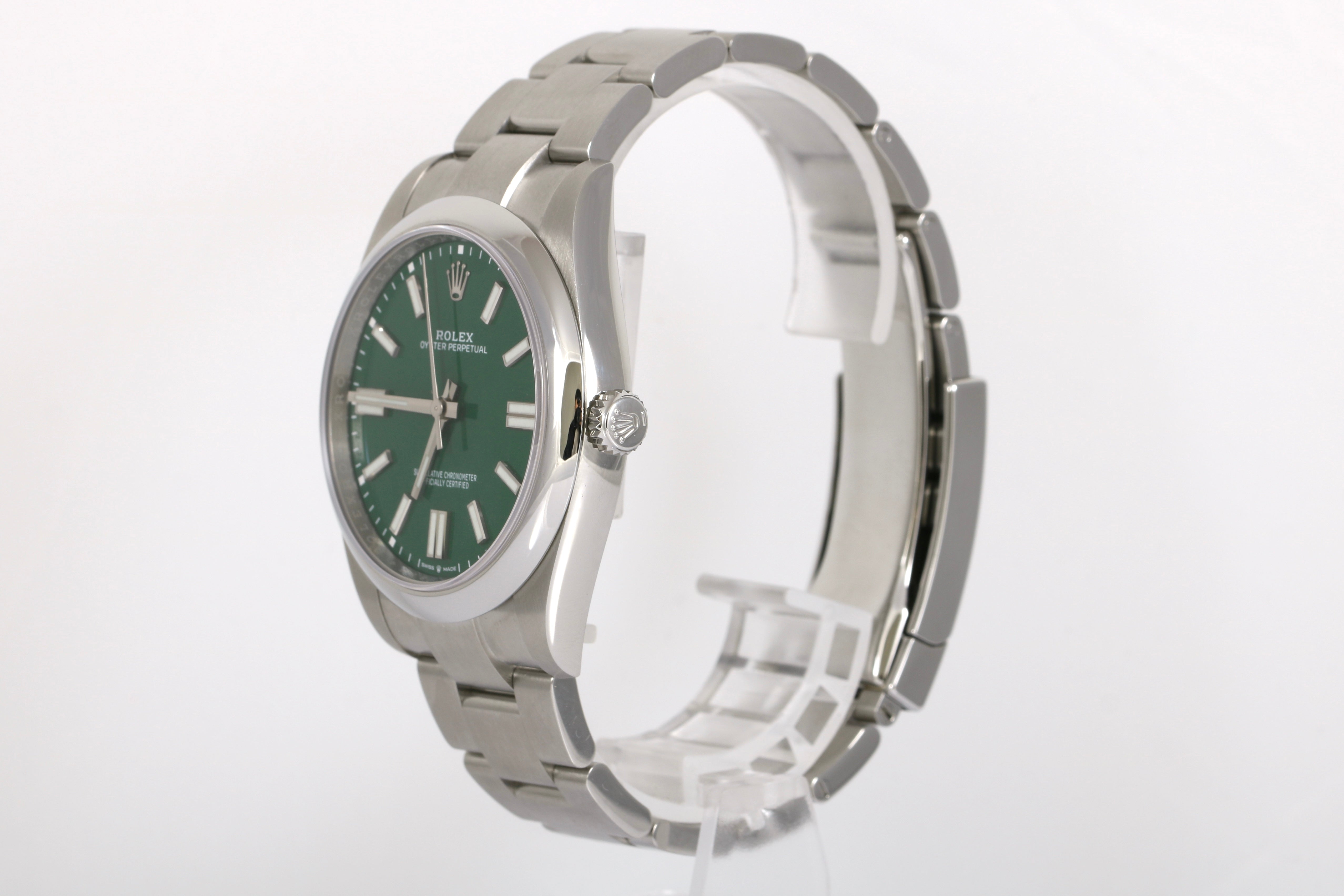 2021 Rolex Oyster Perpetual 41mm - 124300 (Green)