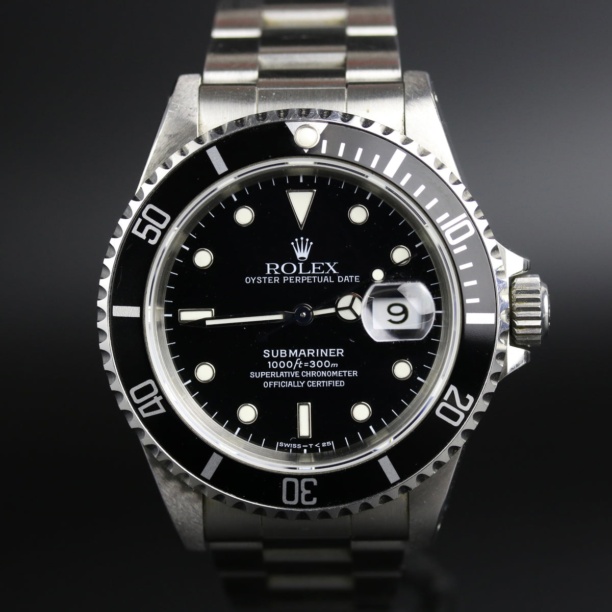 1993 Rolex 16610 Submariner with Case Back Sticker