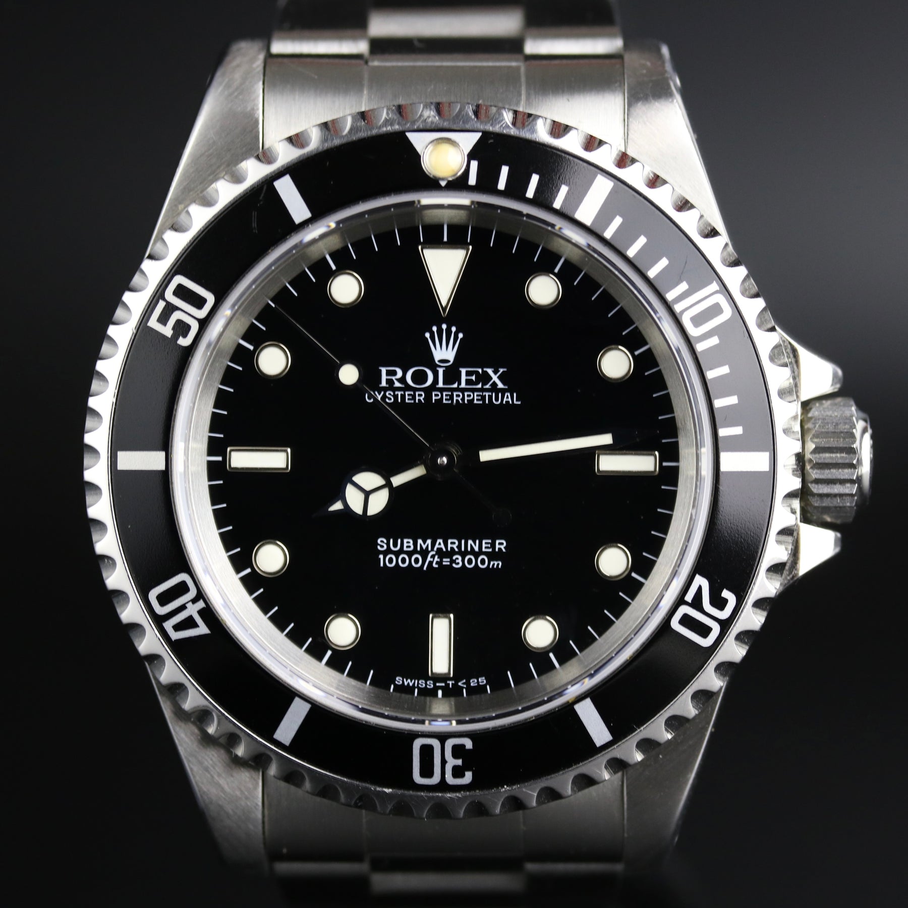 1994 Rolex 14060 No-Date Submariner with Box & Papers