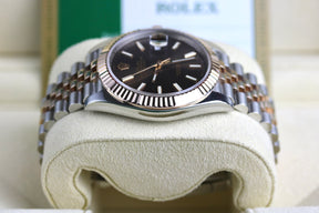 2018 Rolex 126331 Datejust 41mm Chocolate Dial with Box & Papers