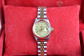 1995 Rolex 69173 Datejust 26mm No Holes Case with Box & Papers