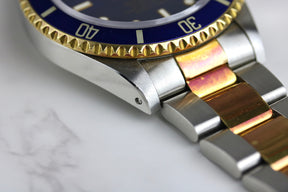 1993 Rolex 16613 Submariner Blue Stainless Steel & 18K Yellow Gold with Box & Papers